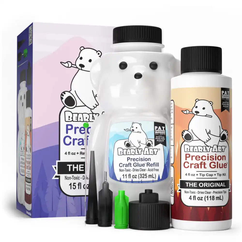 Tip Cap - Bearly Art Precision Craft Glue – Simply Living Luxe