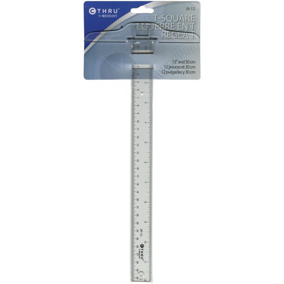 T-SQUARE 12'' RULER