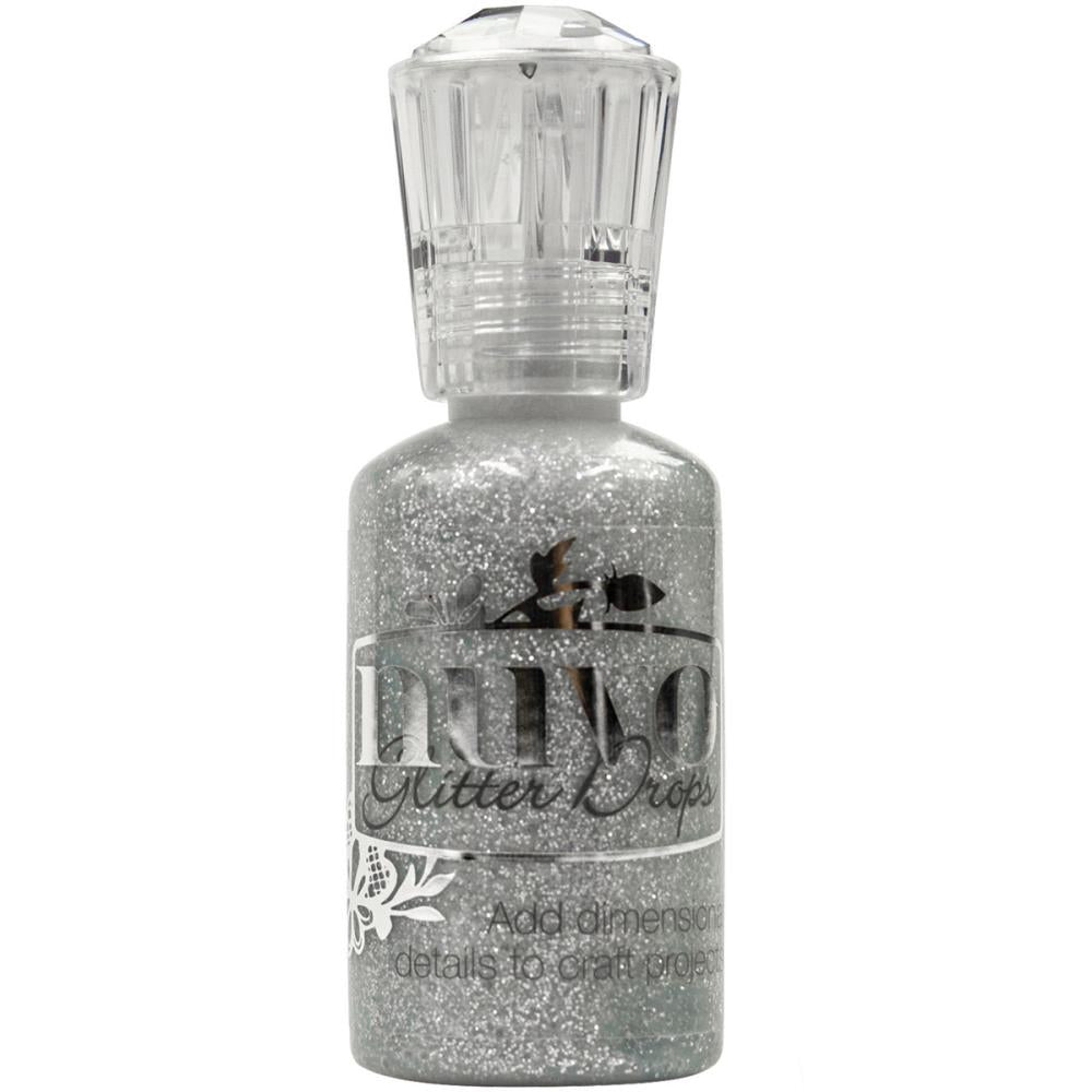 Nuvo Glitter Drops - Silver Moondust