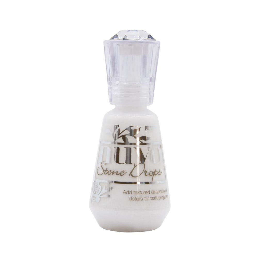 Nuvo Stone Drops - Chalk White