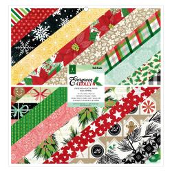 EVERGREEN & HOLLY Paper Pad by Vicki Boutin