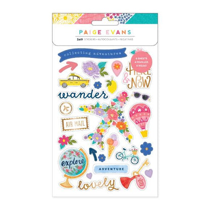 ADVENTUROUS - Sticker book (8 sheets)